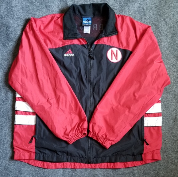 nebraska adidas jacket